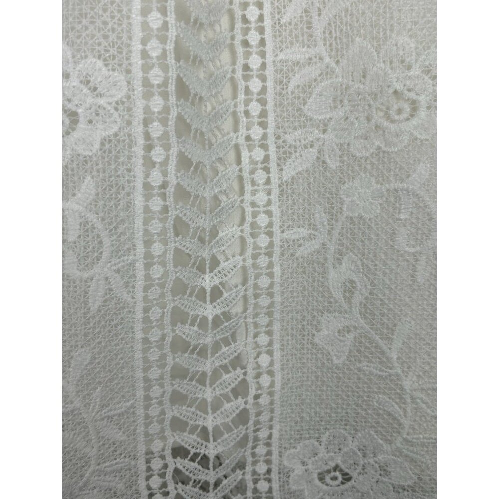 Astr The Label Anthropologie Dress Women S  White Mini Sleeveless Shift Lace Boh - Picture 10 of 13